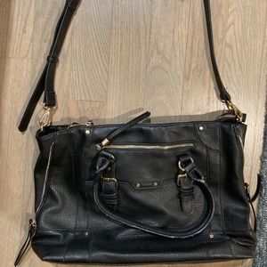 Sole society black boho bag